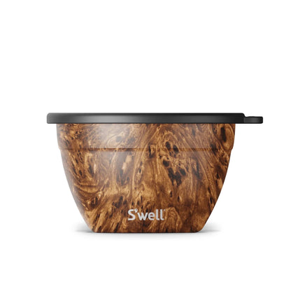 S'well Home & Office One Size / Teakwood S'well - Salad Bowl Kit