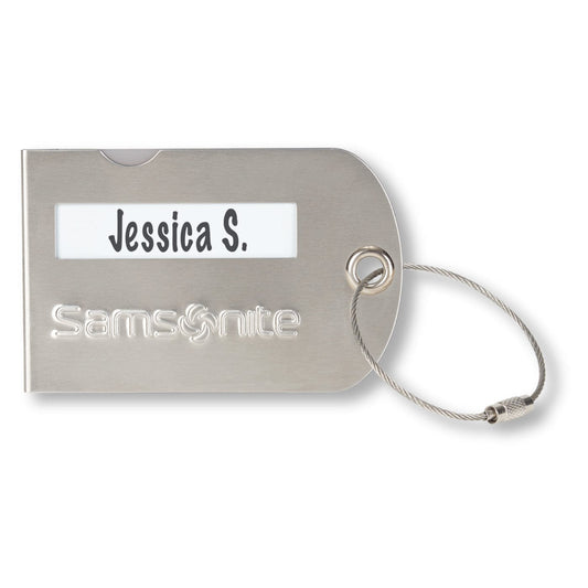 Samsonite Accessories One Size / Silver Samsonite - Luggage Tag