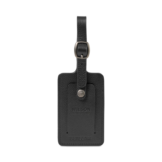 Samsonite Bags One Size / Black Samsonite - Leather Luggage Tag