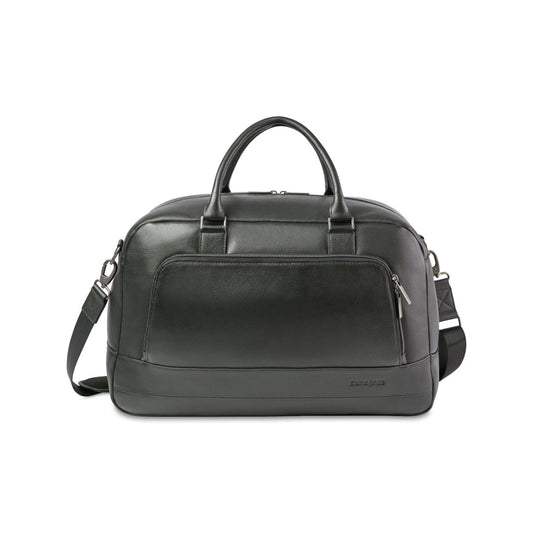 Samsonite Bags One Size / Black Samsonite - Leather Weekender Bag