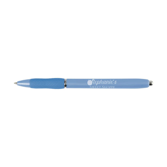 Sharpie Writing Instruments One Size / Black Ink Sharpie - S-Gel Frosted Blue Barrel Pen