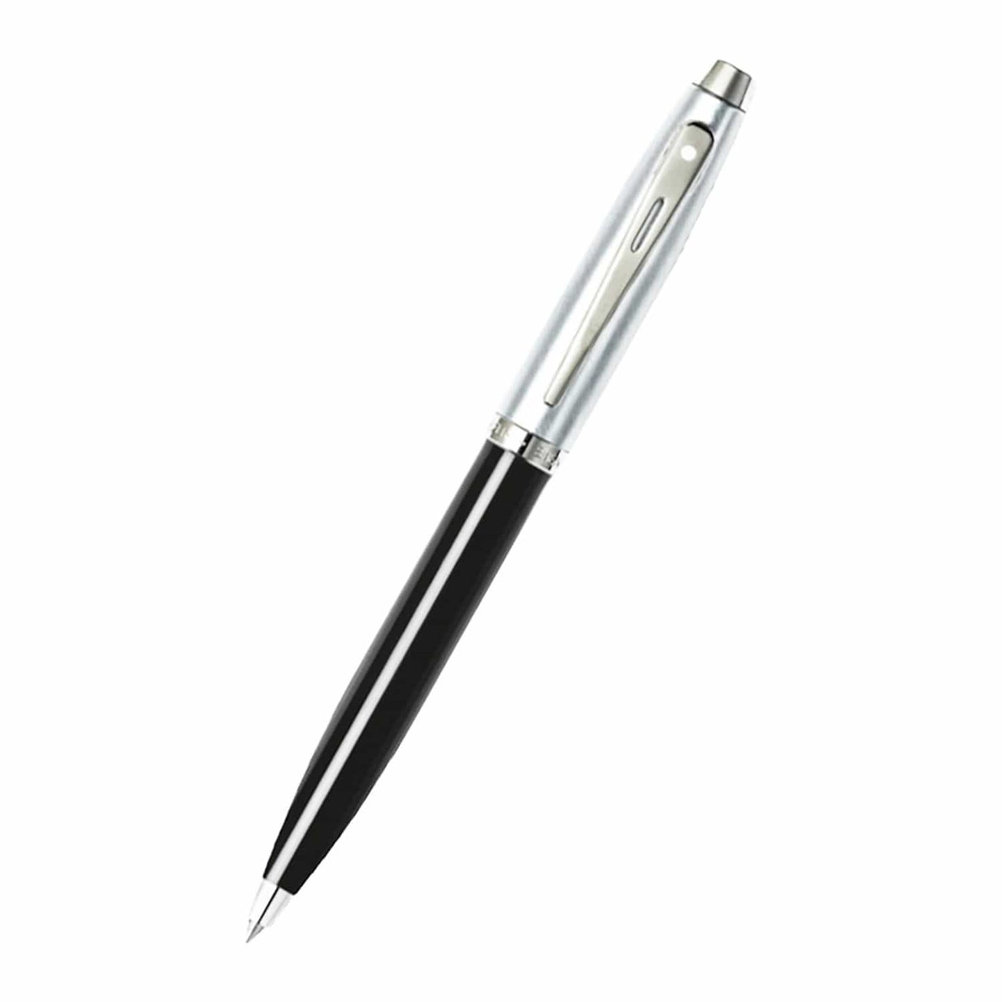 Sheaffer Writing Instruments One Size / Black Sheaffer - 100 Glossy Black and Chrome Ballpoint Pen