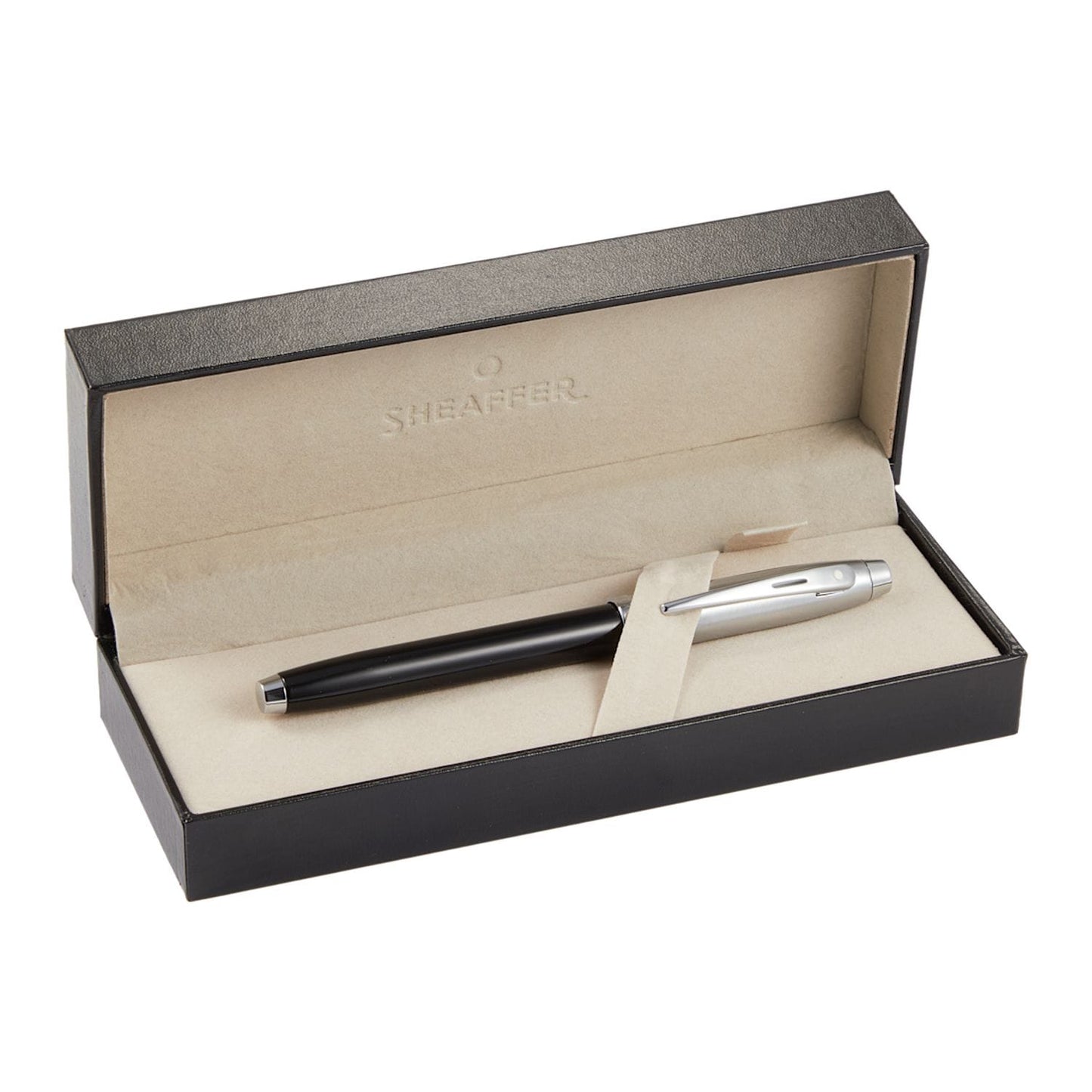 Sheaffer Writing Instruments One Size / Black Sheaffer - 100 Glossy Black & Chrome Roller Ball Pen
