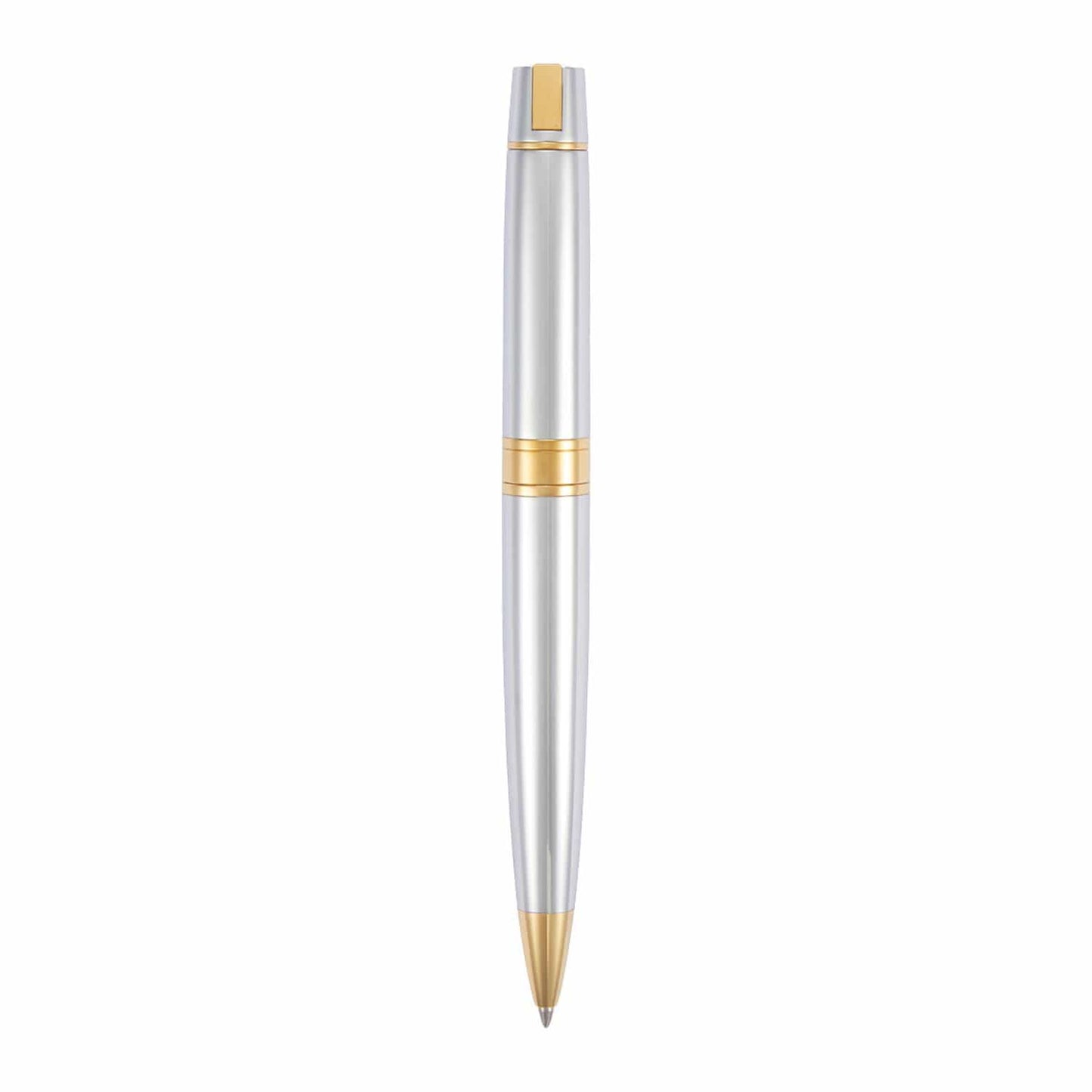Sheaffer Writing Instruments One Size / Silver Sheaffer - 300 Ballpoint Pen w/ Leather Pouch