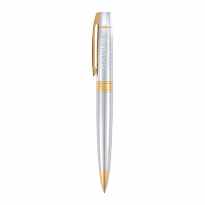 Sheaffer Writing Instruments One Size / Silver Sheaffer - 300 Ballpoint Pen w/ Leather Pouch