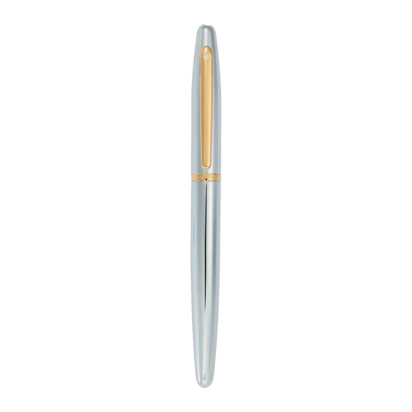 Sheaffer Writing Instruments One Size / Silver Sheaffer - VFM Polished Chrome w/Gold Roller Ball Pen