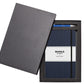 Shinola Accessories 5.25" x 8.25" / Navy Blue Shinola - Hardcover Journal/Clicker Pen Set