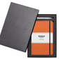 Shinola Accessories 5.25" x 8.25" / Orange Shinola - Hardcover Journal/Clicker Pen Set