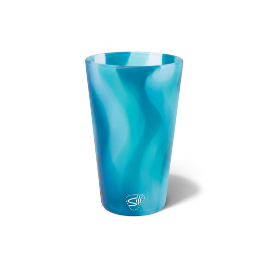 SiliPINT Drinkware 16oz / Blue Crystal Silipint - Pint Cup 16oz