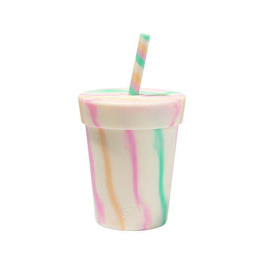 SiliPINT Drinkware 8oz / Taffy Twist Silipint - Kids Tumbler 8oz