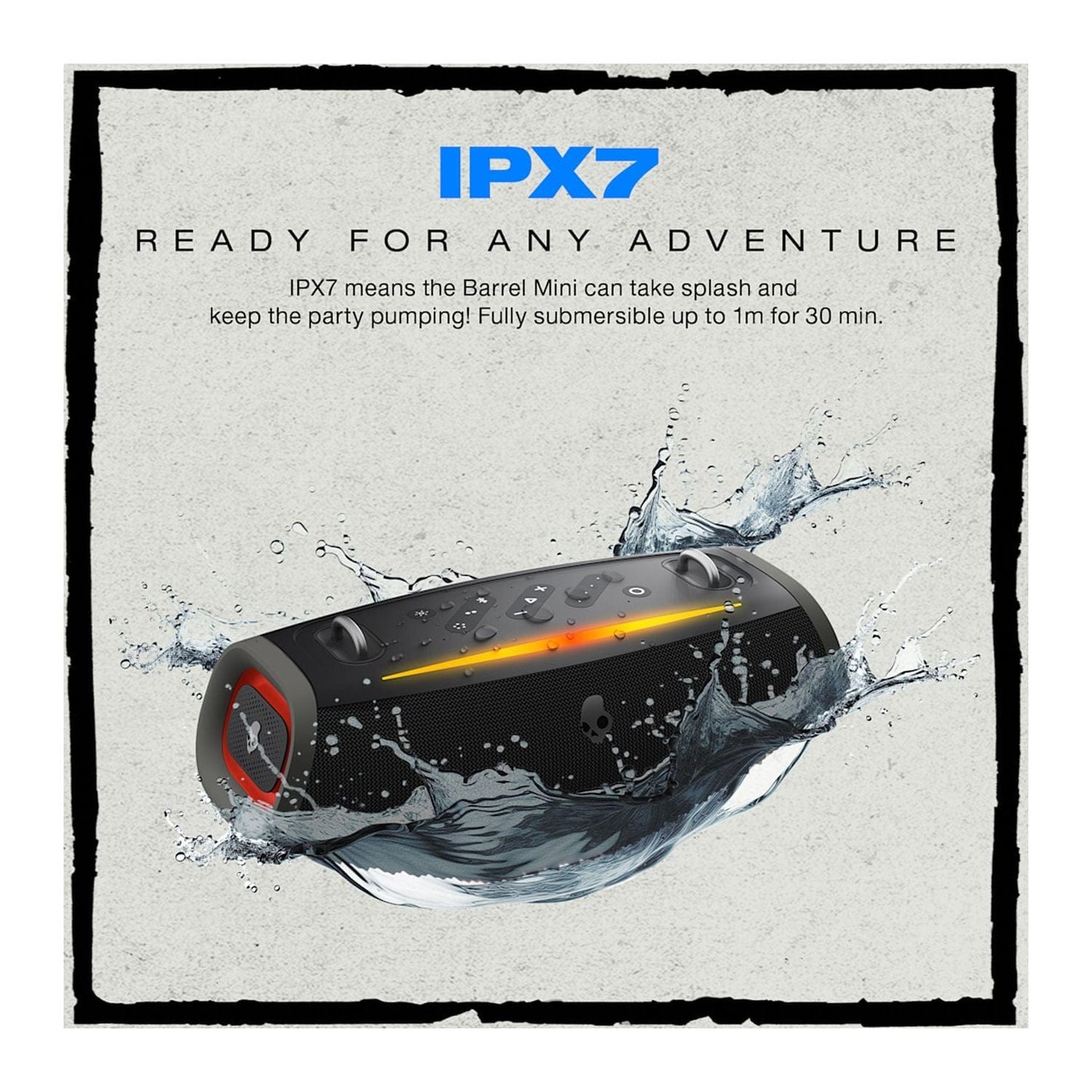 Skullcandy Electronics One Size / Black Skullcandy - Barrel Mini Party Speaker