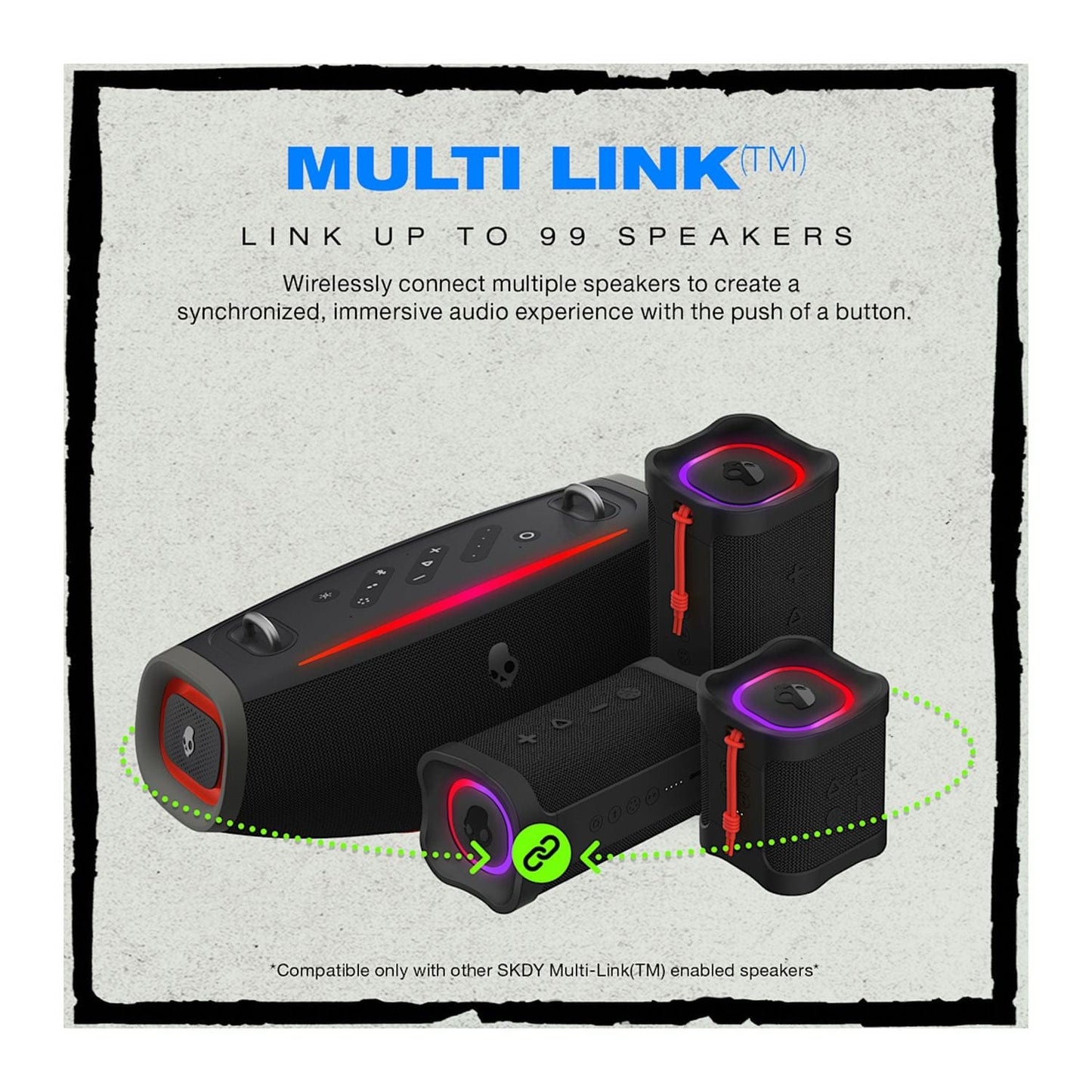 Skullcandy Electronics One Size / Black Skullcandy - Barrel Mini Party Speaker