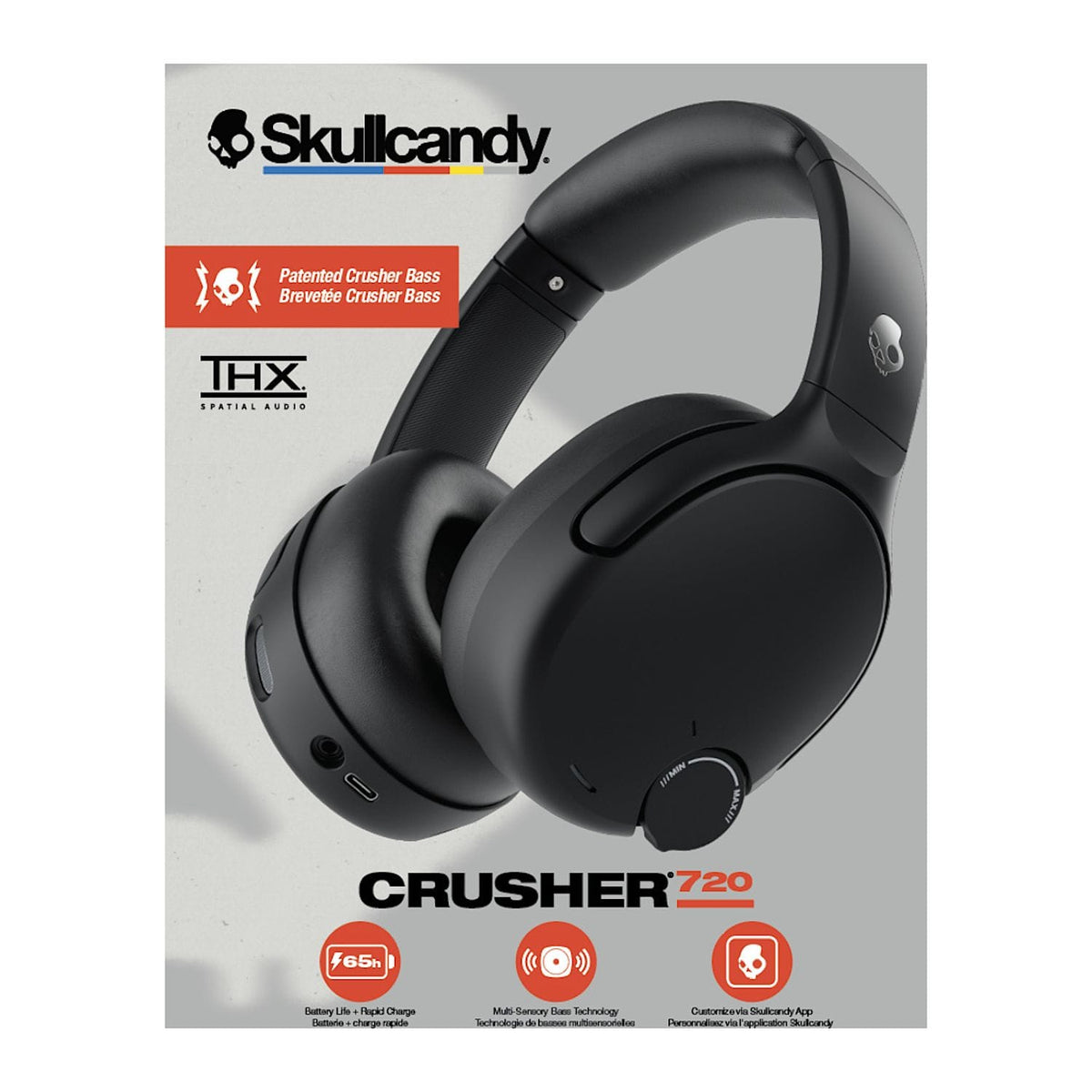 Skullcandy Electronics One Size / Black Skullcandy - Crusher® 720 Wireless Headphones