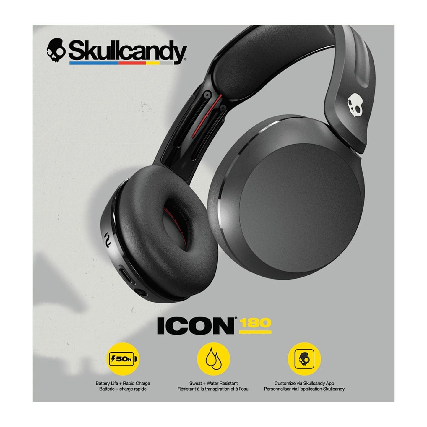 Skullcandy Electronics One Size / Black Skullcandy - Icon 180 Bluetooth Headphones