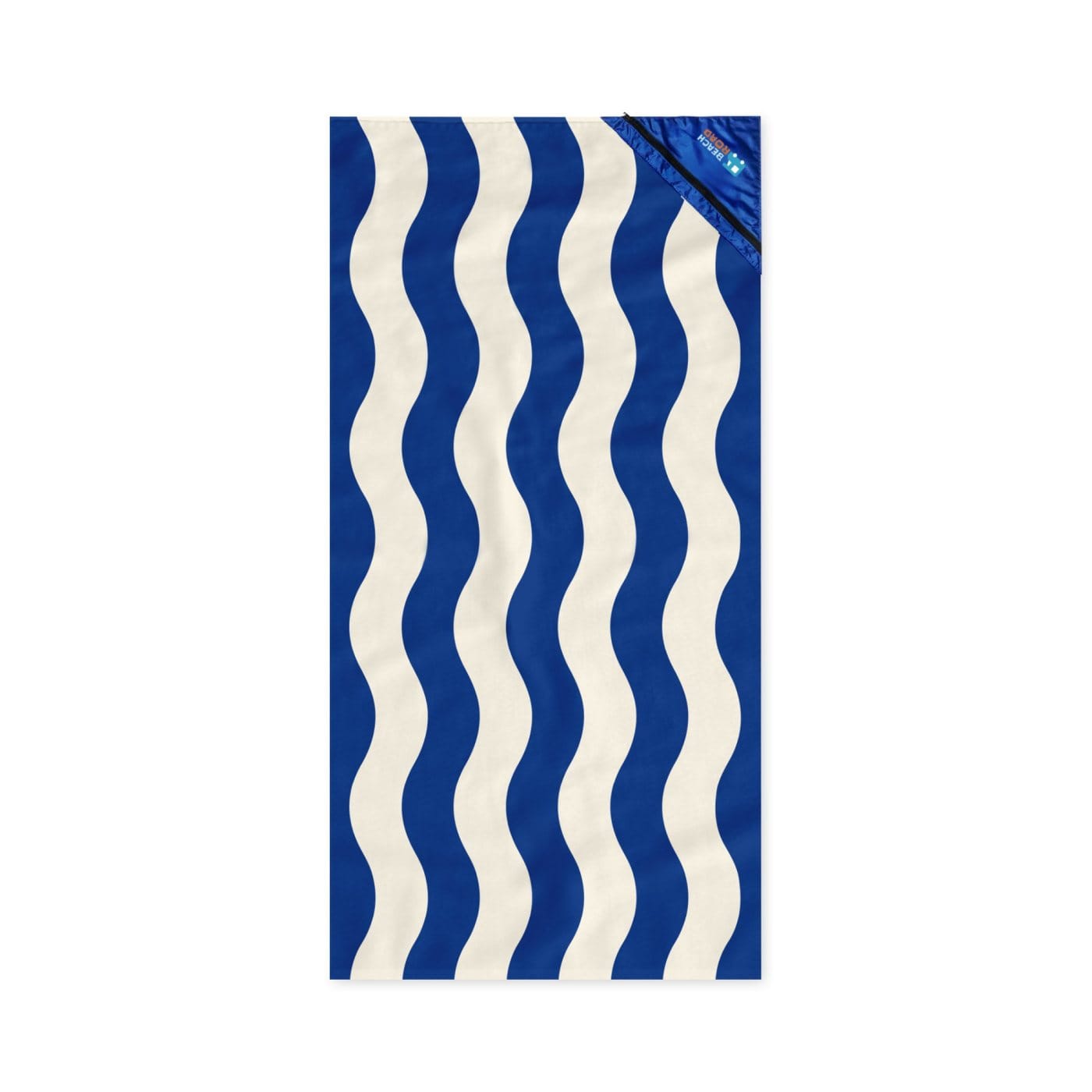 Slowtide Blankets & Towels One Size / Blue Slowtide - Stripe Pocket Beach Towel