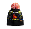 Spacecraft Headwear One Size / Deer Black Spacecraft - Wild Pom Beanie