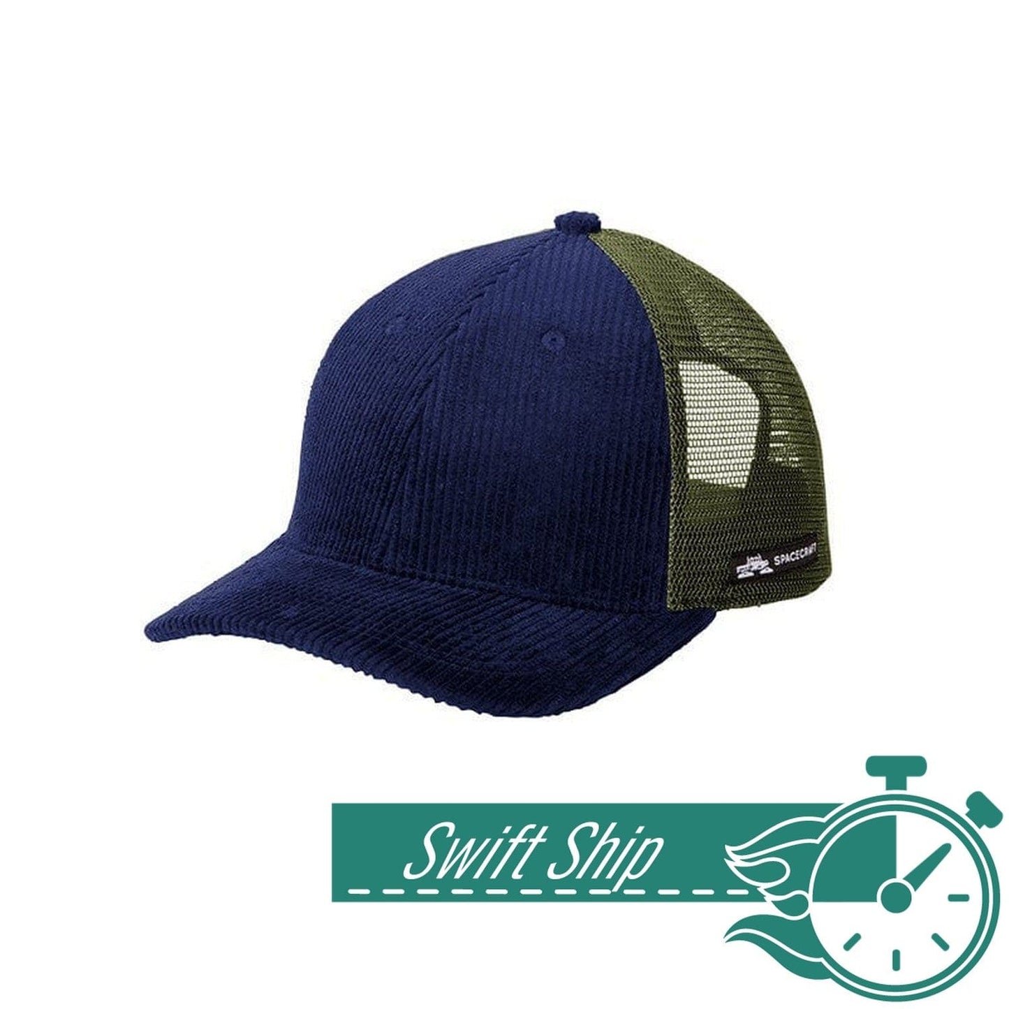 Spacecraft Headwear One Size / Midnight Navy/Sage 3-Day Swift Ship: Spacecraft - Conway Trucker Cap