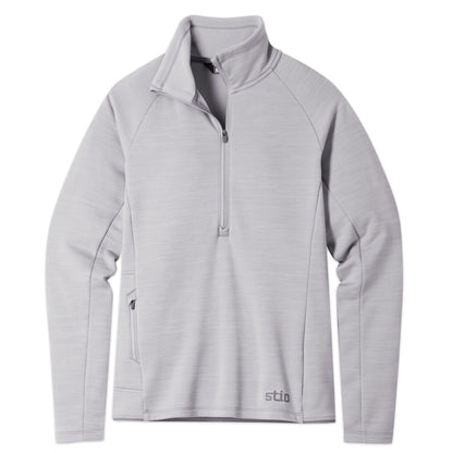STIO Layering XS / Alloy Heather STIO - Women's Glide® Power Stretch® Half Zip