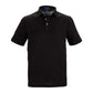 STITCH Polos S / Black STITCH - Men's Solid Short Sleeve Pique Polo