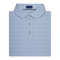 STITCH Polos S / Bluebell STITCH - Men's Club Stripe Polo