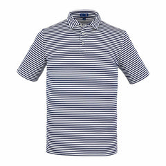 STITCH Polos S / Stitch Navy STITCH - Men's Atlantic Stripe Polo