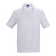 STITCH Polos S / White STITCH - Men's Solid Short Sleeve Pique Polo