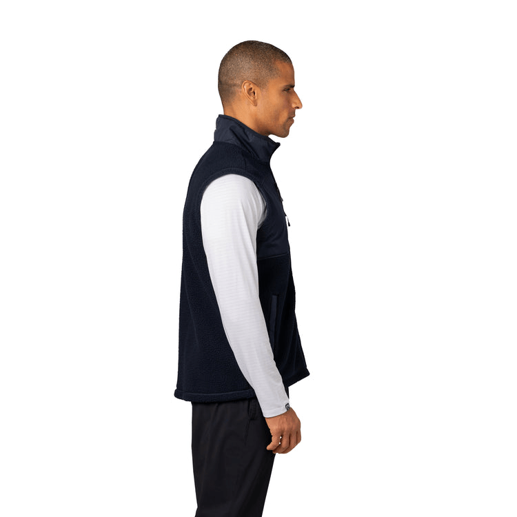 Storm Creek Fleece Storm Creek - Men's Warm-Up Colorblock Sherpa Fleece Vest