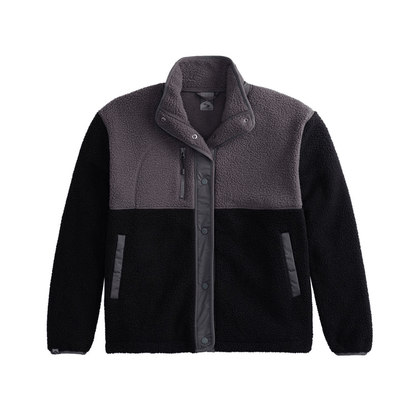 Storm Creek Fleece XS / Black/Jet Grey Storm Creek - Women's Warm-Up Colorblock Sherpa Fleece Jacket