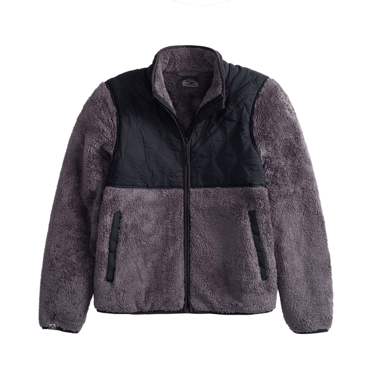 Storm Creek Fleece XS / Jet/Black Storm Creek - Women's Quilted Teddy Fleece Jacket