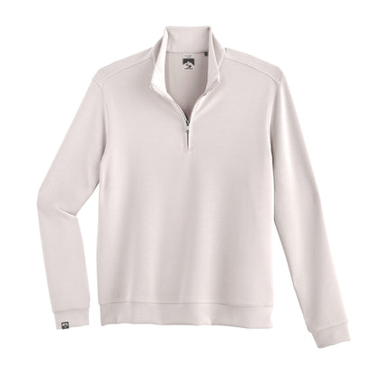 Storm Creek Layering S / Sand Brown Storm Creek - Men's Comfort Zone Modal Blend Quarter-Zip