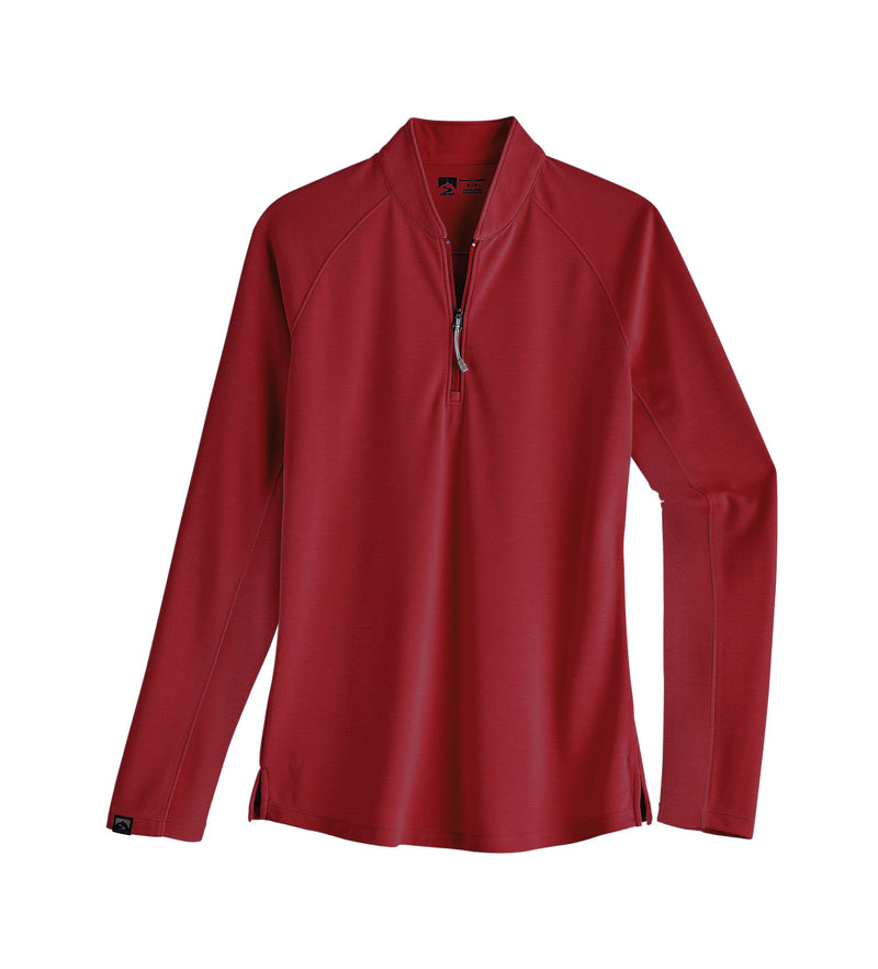 Storm Creek Layering XS / Crimson Red Storm Creek - Women's Renewer Quarter Zip