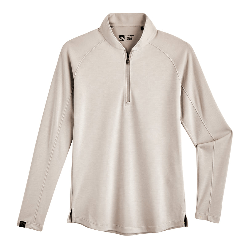 Storm Creek Layering XS / Sand Brown Storm Creek - Women's Renewer Quarter Zip