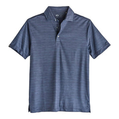 Storm Creek Polos S / Navy Storm Creek - Men's Unwinder Bamboo Printed Polo