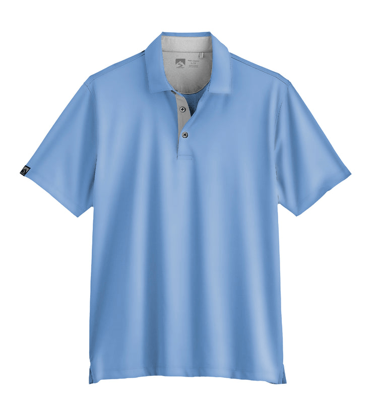 Storm Creek Polos S / Peri Blue Storm Creek - Men's Visionary III Short Sleeve Polo