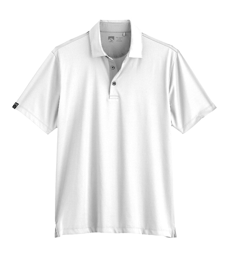 Storm Creek Polos S / White Storm Creek - Men's Visionary III Short Sleeve Polo