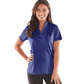 Storm Creek Polos Storm Creek - Women's Optimist II Microstripe Short Sleeve Polo