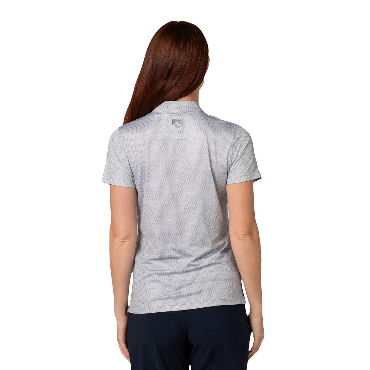 Storm Creek Polos Storm Creek - Women's Vacationer Printed Short Sleeve Polo