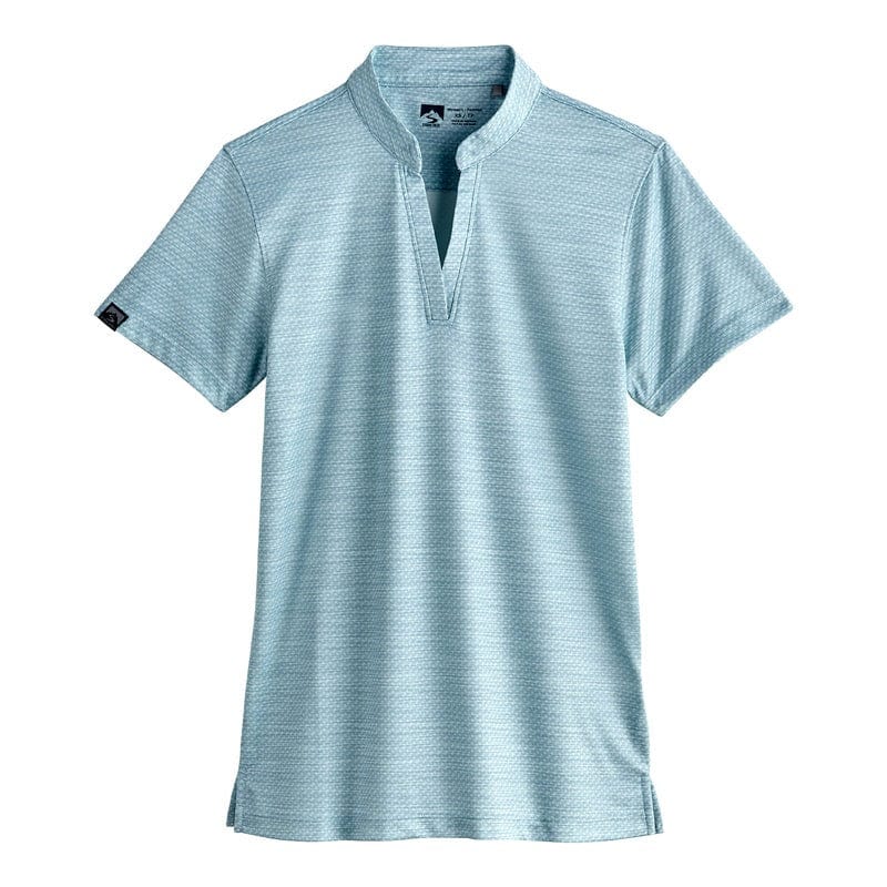 Storm Creek Polos XS / Glacier Blue Storm Creek - Women's Unwinder Bamboo Printed Polo