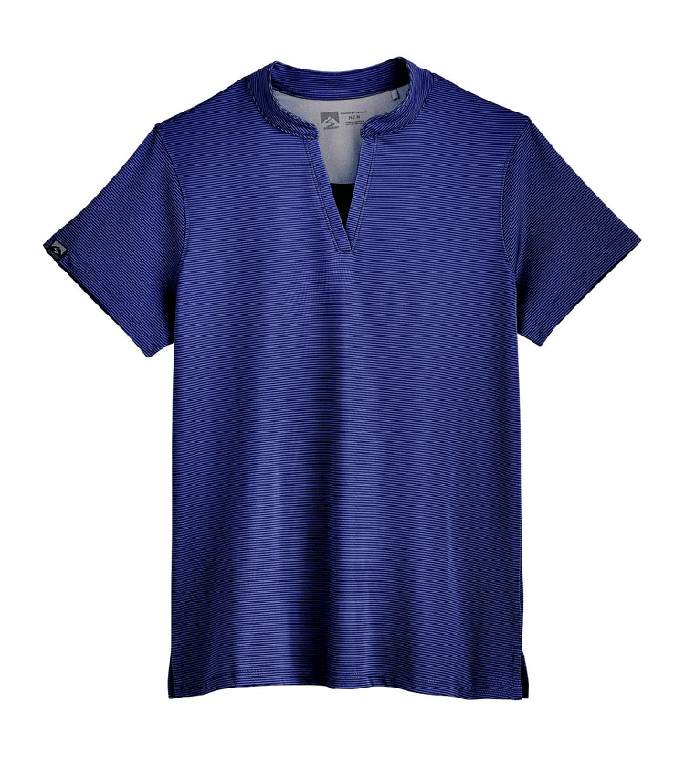 Storm Creek Polos XS / Navy Storm Creek - Women's Optimist II Microstripe Short Sleeve Polo