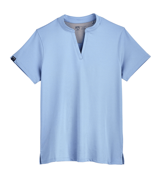 Storm Creek Polos XS / Peri Blue Storm Creek - Women's Optimist II Microstripe Short Sleeve Polo