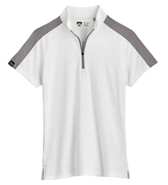 Storm Creek Polos XS / White/Light Heather Grey Storm Creek - Women's Activator