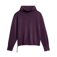 Storm Creek Sweatshirts XS / Deep Plum Purple Storm Creek - Women's Comfort Zone Modal Blend Funnel Neck