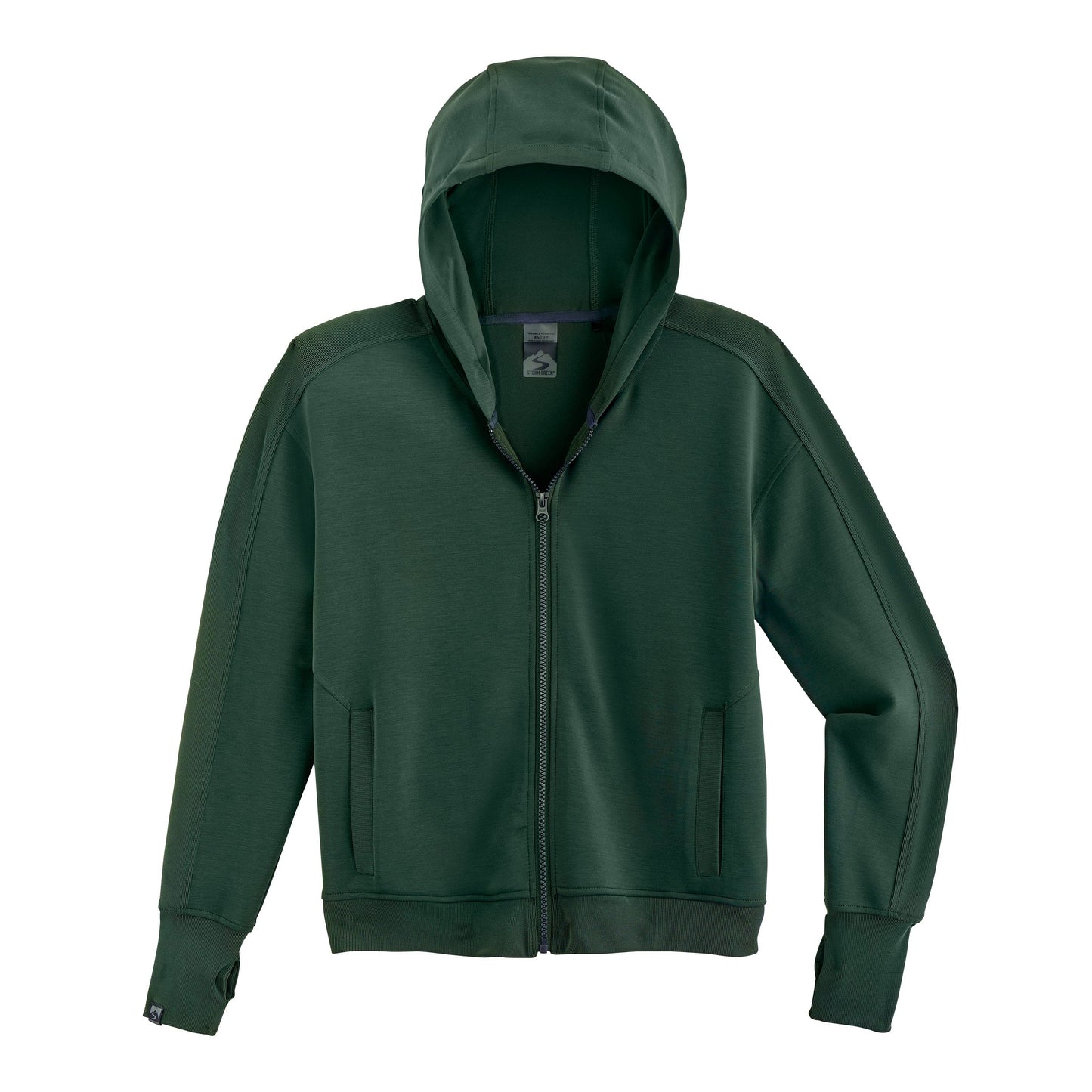 Storm Creek Sweatshirts XS / Spruce Green Storm Creek - Women's Comfort Zone Modal Blend Full-Zip Hoodie