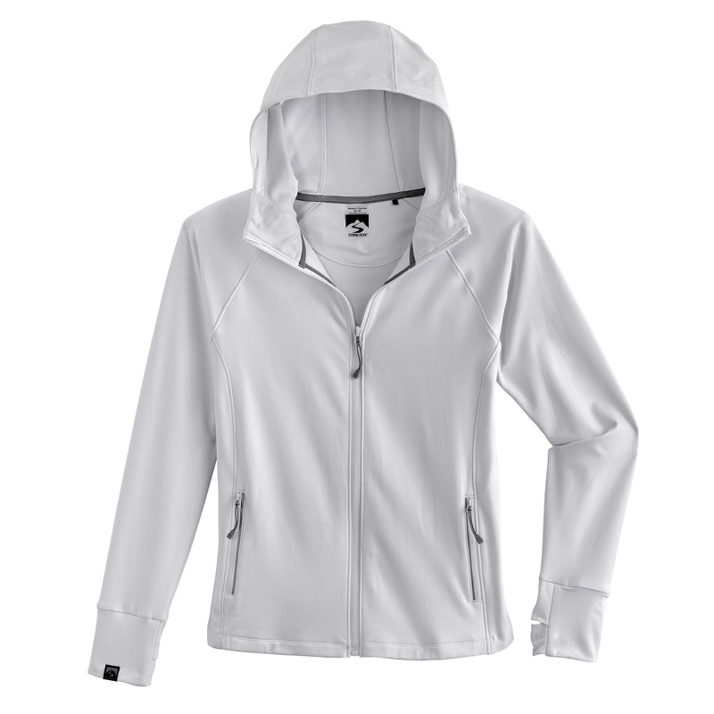 Storm Creek Sweatshirts XS / White Storm Creek - Women's Weekender Full-Zip Hoodie