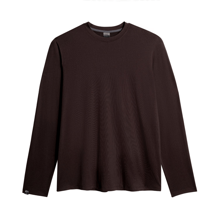 Storm Creek T-Shirts S / Espresso Storm Creek - Men's Varsity High Stretch Long Sleeve T-Shirt