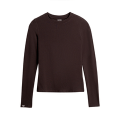 Storm Creek T-Shirts XS / Espresso Storm Creek - Women's Varsity High Stretch Long Sleeve T-Shirt