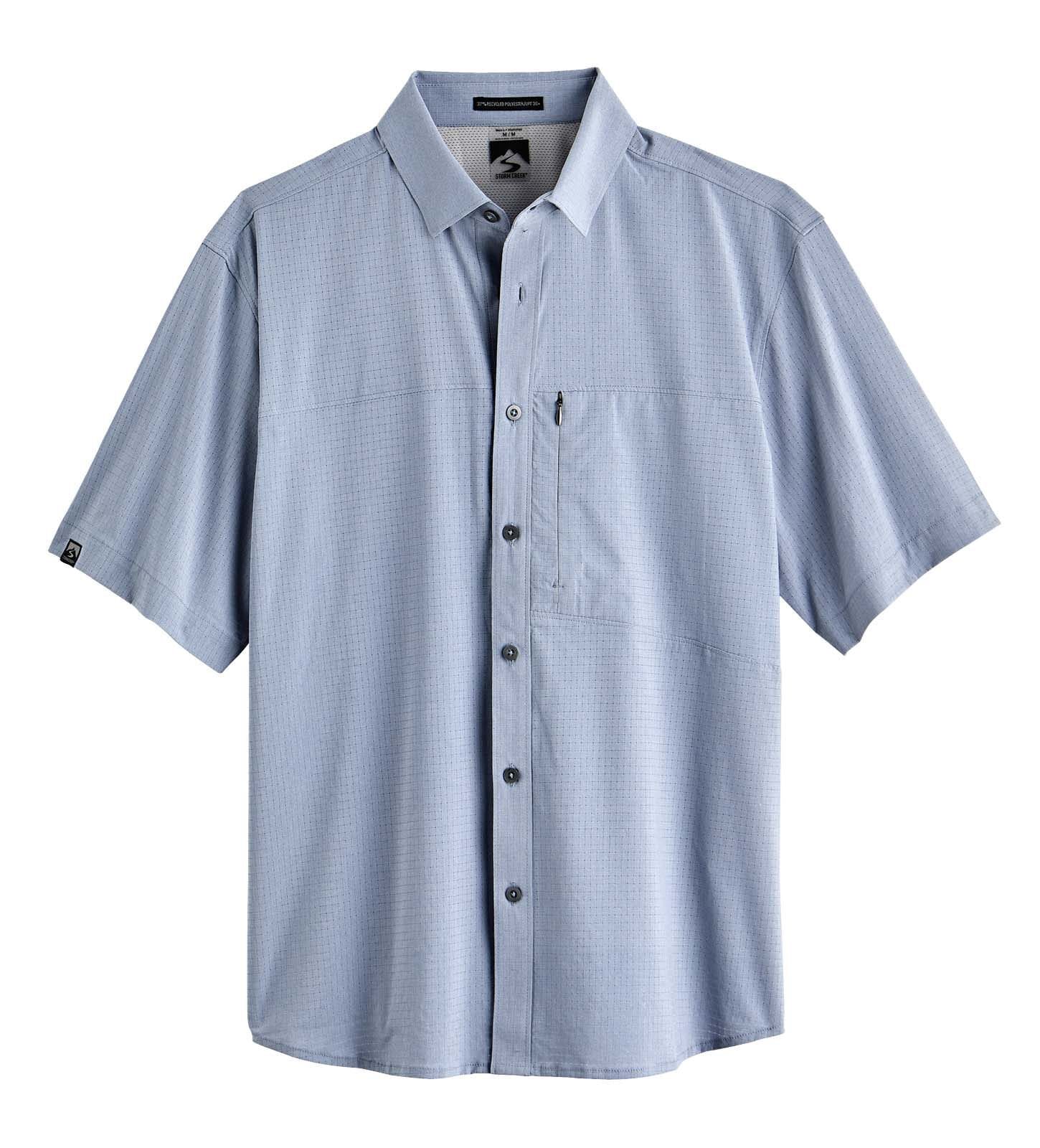 Storm Creek Woven Shirts S / Blue Mist Storm Creek - Men's Naturalist Short Sleeve