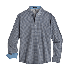 Storm Creek Woven Shirts S / Jet/Blue Microplaid Storm Creek - Men's Influencer