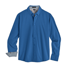 Storm Creek Woven Shirts S / True Blue/Grey Microplaid Storm Creek - Men's Influencer