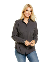 Storm Creek Woven Shirts Storm Creek - Women's Influencer 4-Way Stretch Solid Woven Shirt